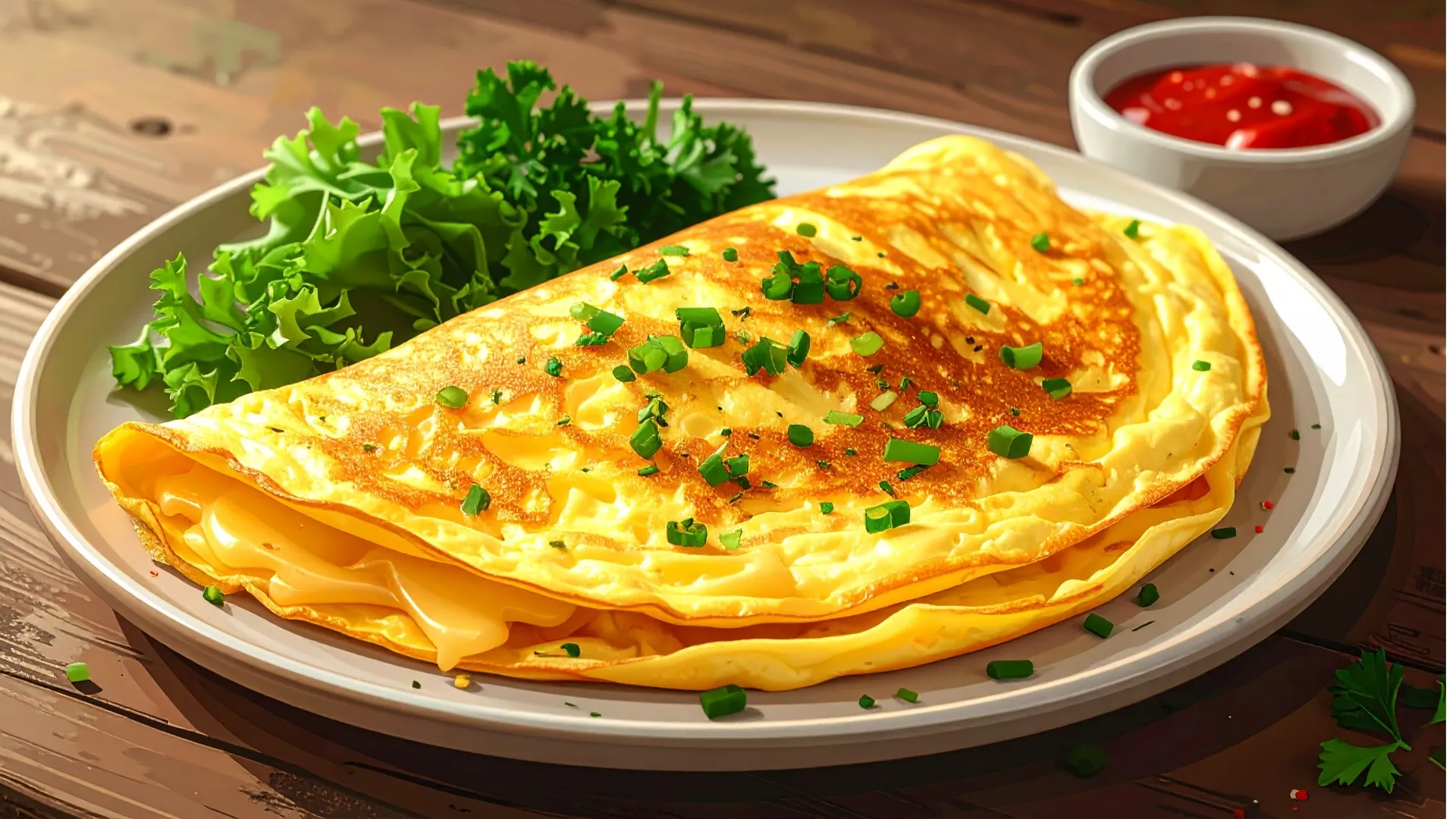 KAŞARLI OMLET
