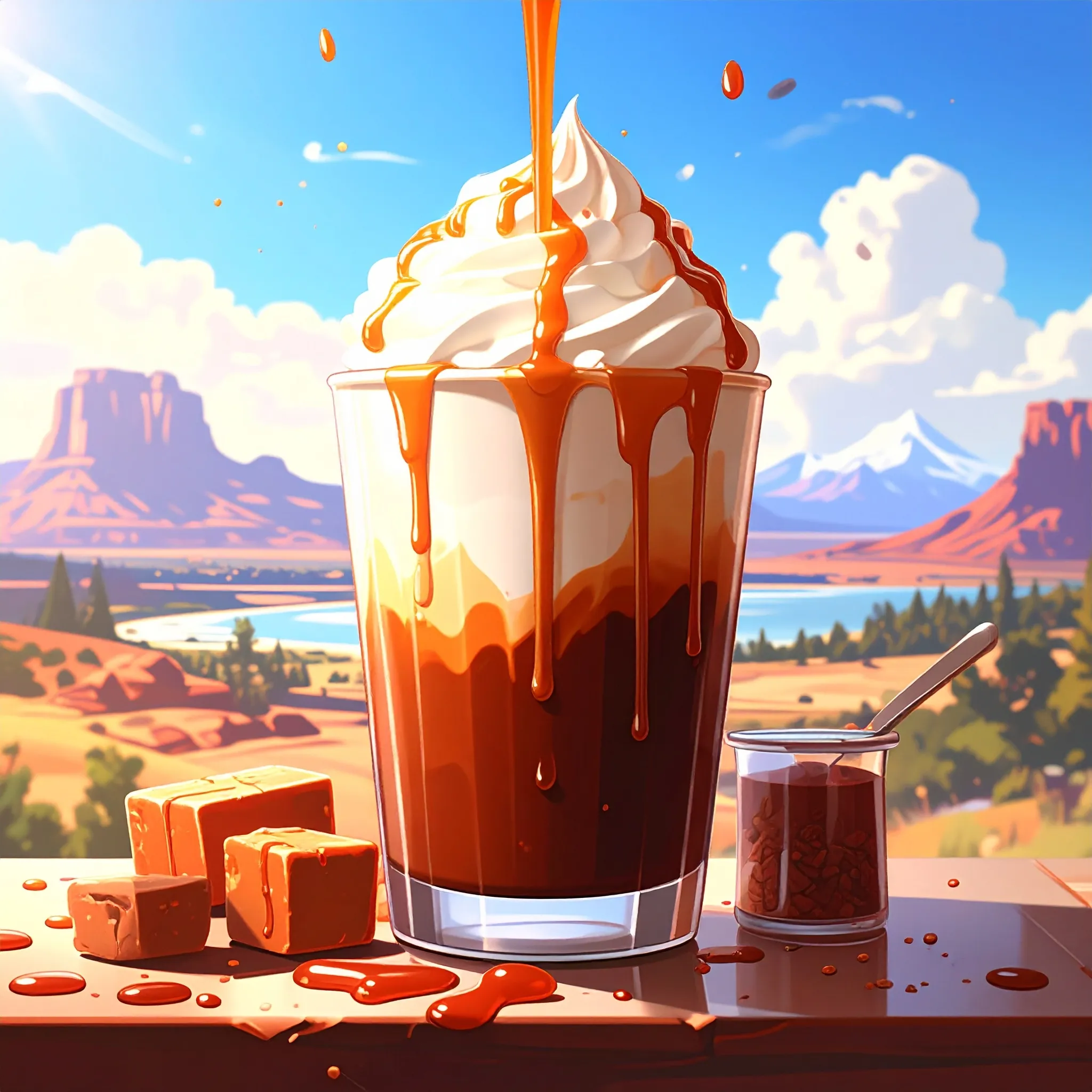 KARAMEL MİLKSHAKE