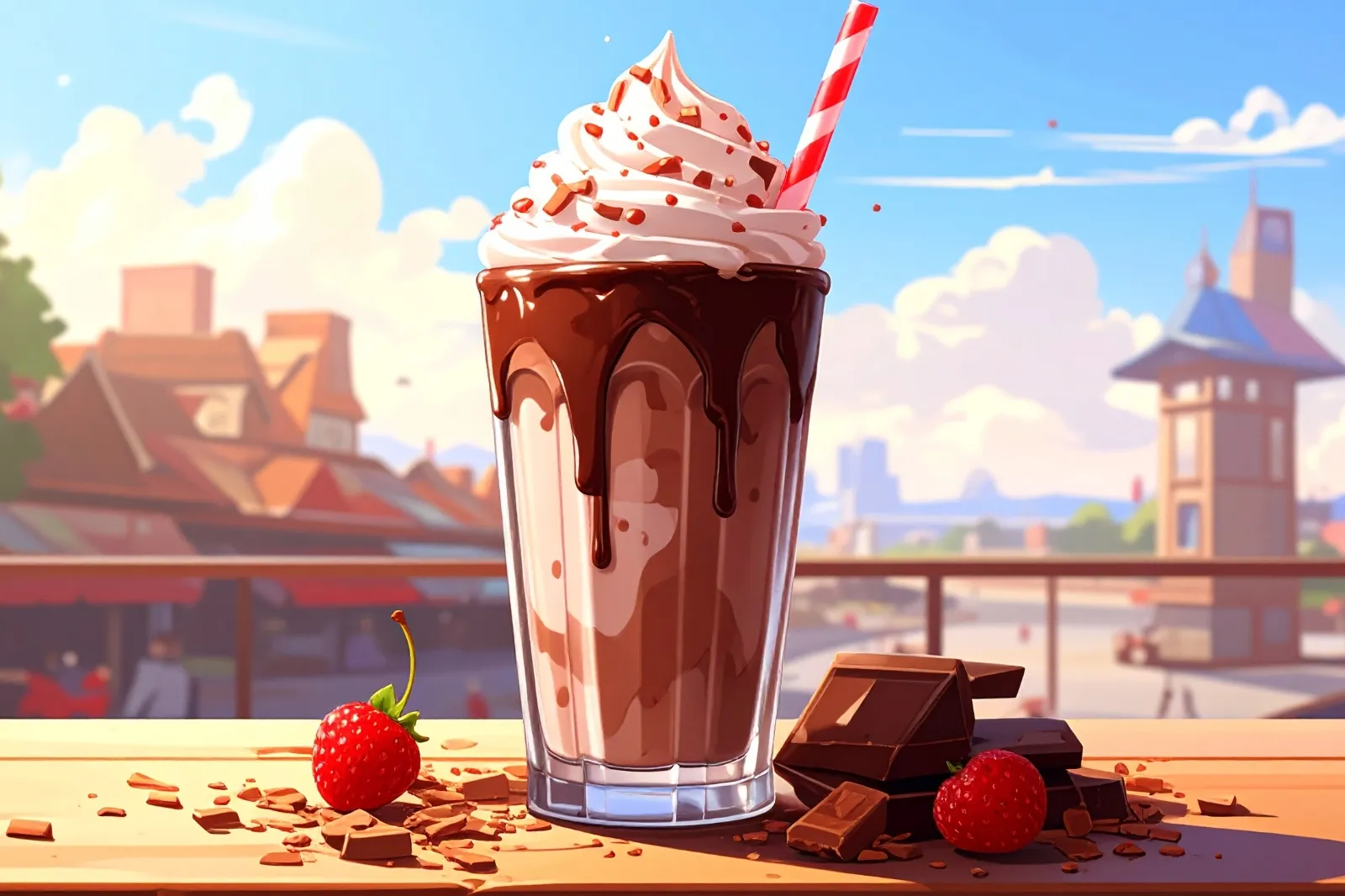 ÇİKOLATALI MİLKSHAKE
